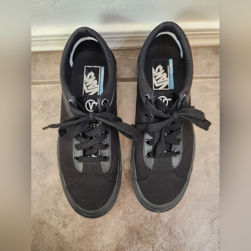 Vans Black Canvas Sneakers
